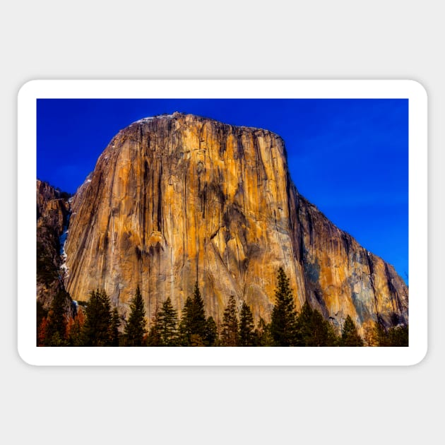 El Capitan Mountain Sticker by photogarry